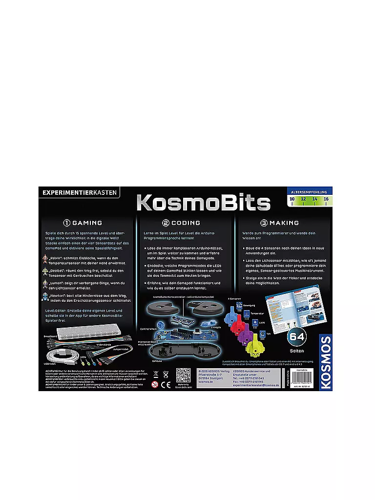 KOSMOS | Kosmobits - Spielerisch programmieren lernen | transparent