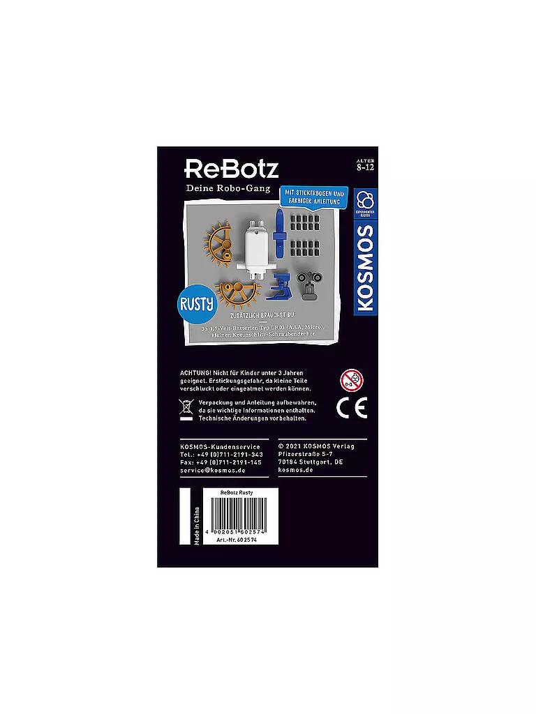 KOSMOS | ReBotz - Rusty der Crawling Bot | keine Farbe