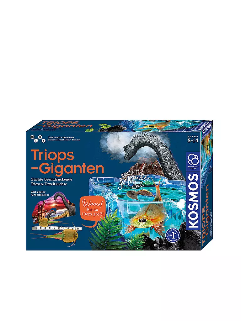 KOSMOS | Triops-Giganten - Züchte Riesen-Urzeitkrebse | keine Farbe