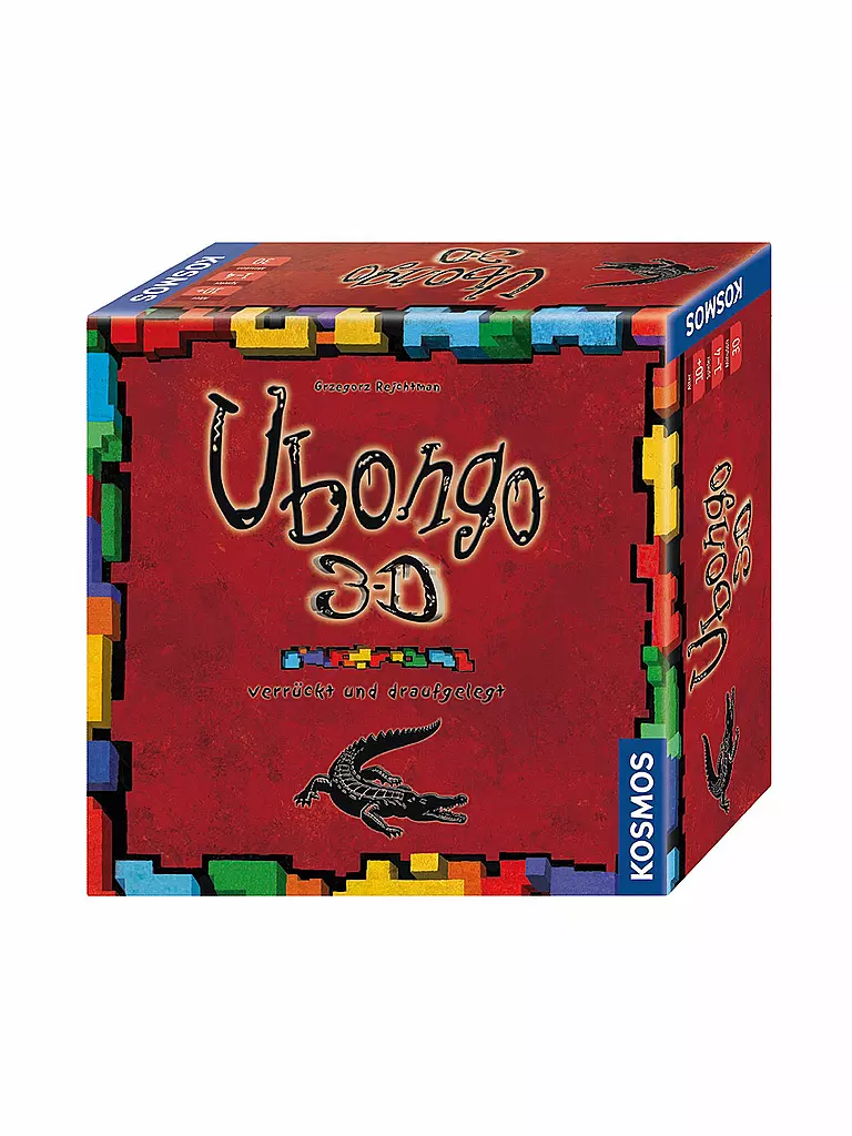 KOSMOS | Ubongo 3D-Brettspiel | keine Farbe