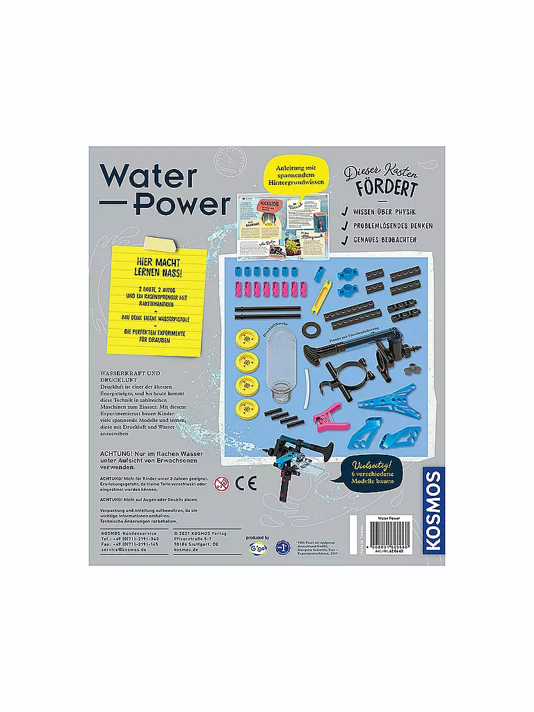 KOSMOS | Water Power - Entdecke die Antriebskraft von Wasser | keine Farbe