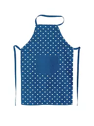 KRACHT | Küchenschürze Pünktchen | blau