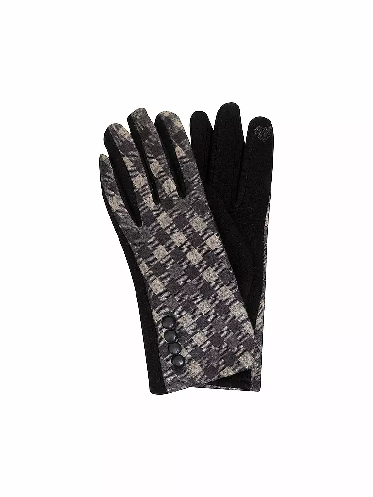 KUEBL | Jersey Handschuhe mit Touch Funktion | grau