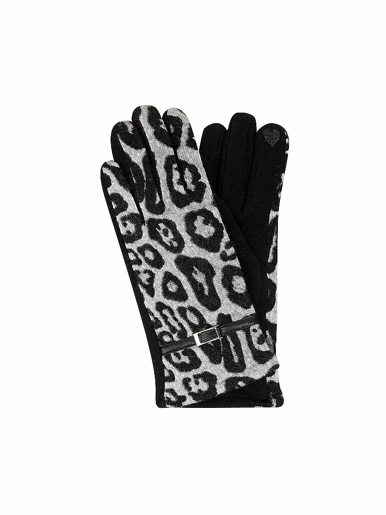 KUEBL | Jersey Handschuhe mit Touch Funktion | grau