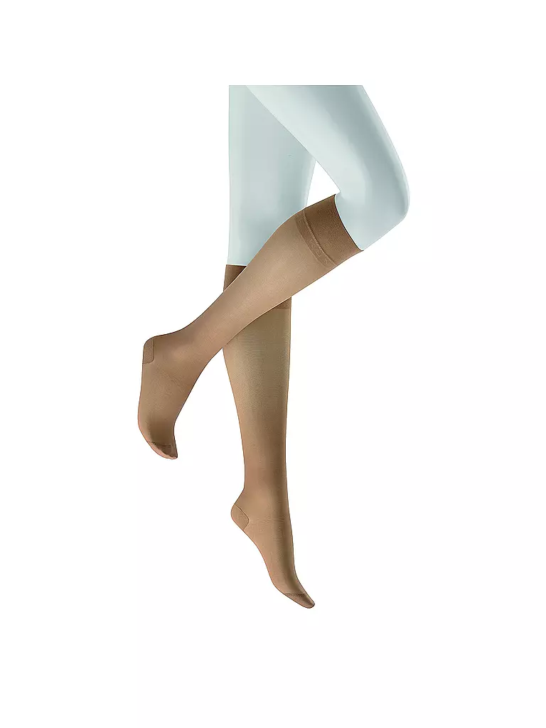 KUNERT | Kniestrumpfe " Fly & Care " cashmere | Beige
