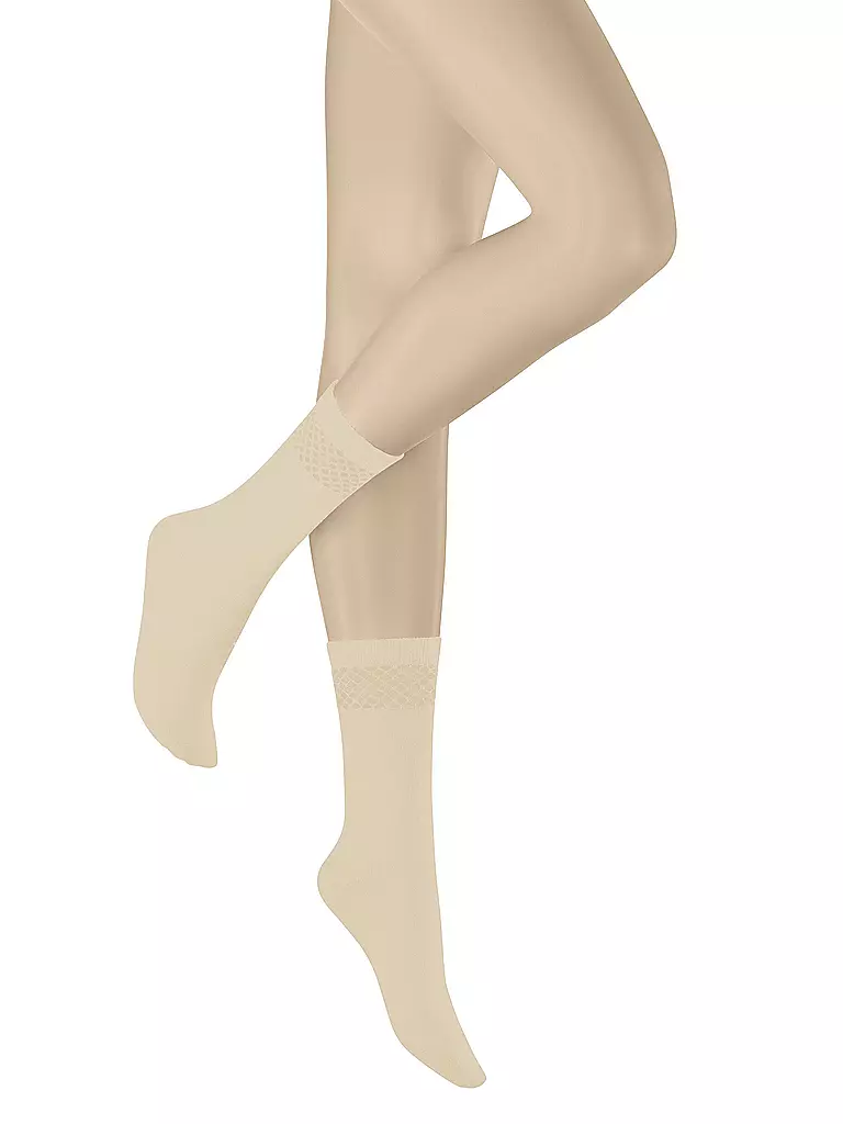 KUNERT | Socken BLUE flachs | beige