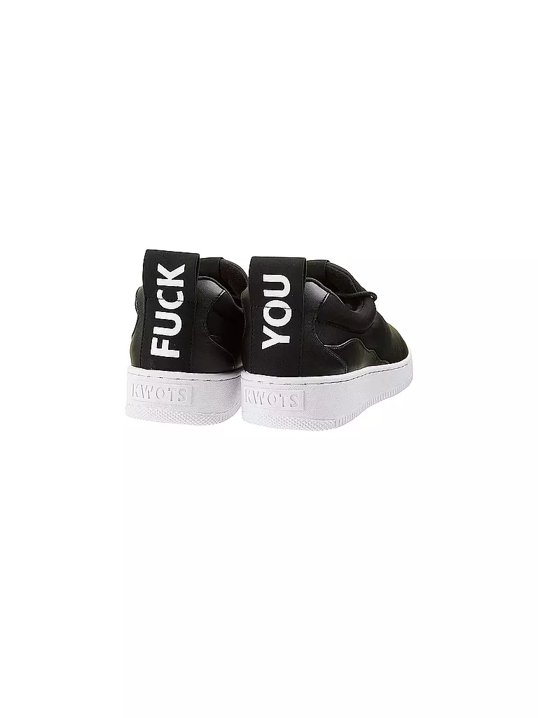 KWOTS | Sneaker "Grand Neoprene - Fuck You" | schwarz