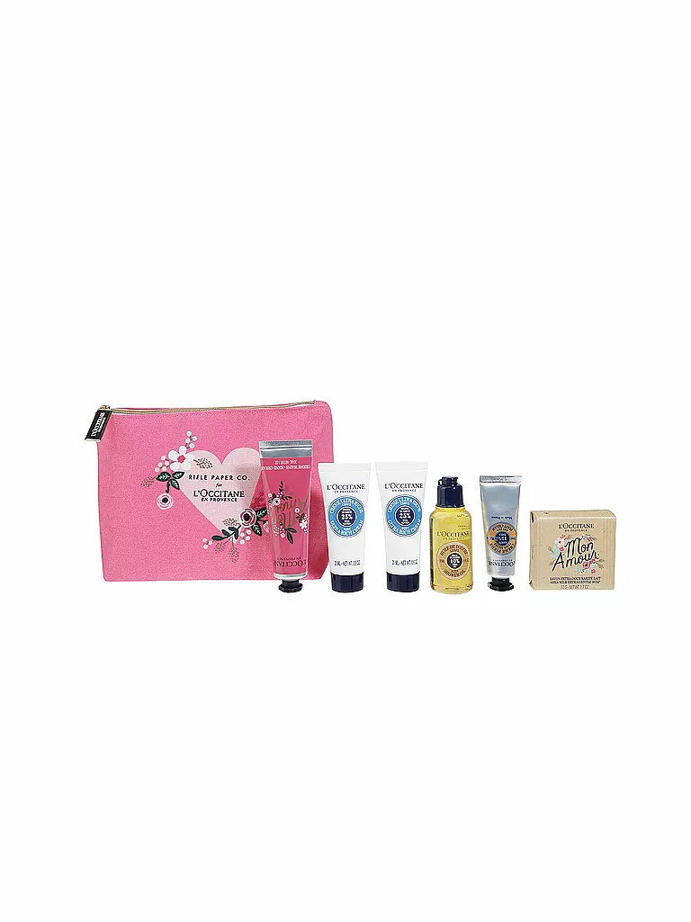 L'OCCITANE | Geschenkset - Mon Amour Beutel 50ml/50g/2x30ml/10ml | transparent