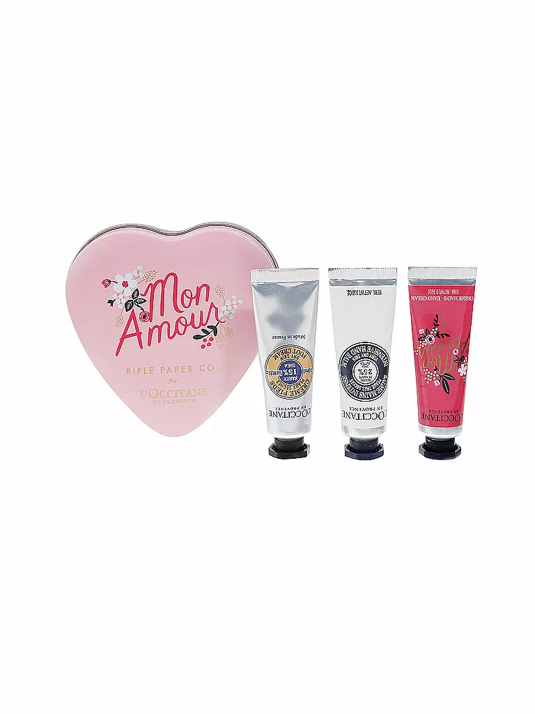 L'OCCITANE | Geschenkset - Mon Amour Herz 3x10ml | transparent