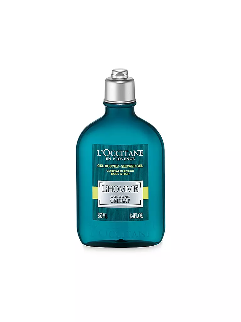 L'OCCITANE | L'Homme Cologne Cédrat Duschgel für Körper und Haare 250ml | transparent