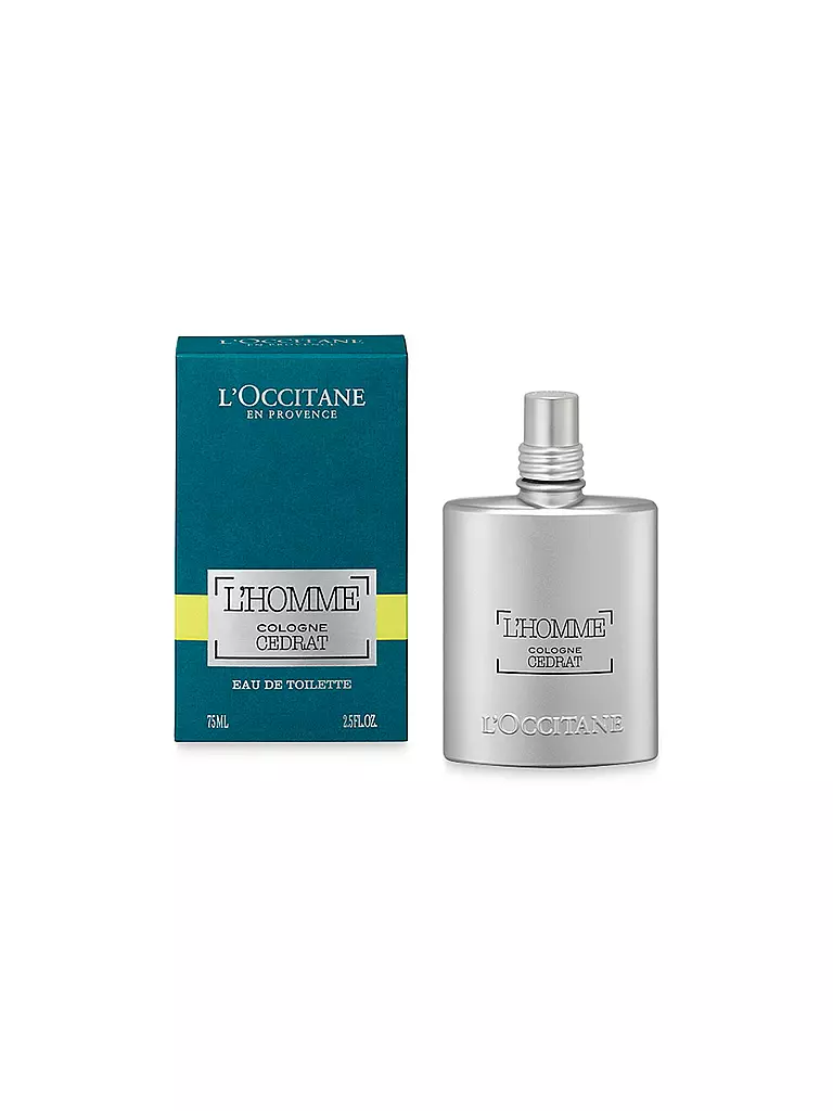 L'OCCITANE | L'Homme Cologne Cédrat Eau de Toilette 75ml | transparent