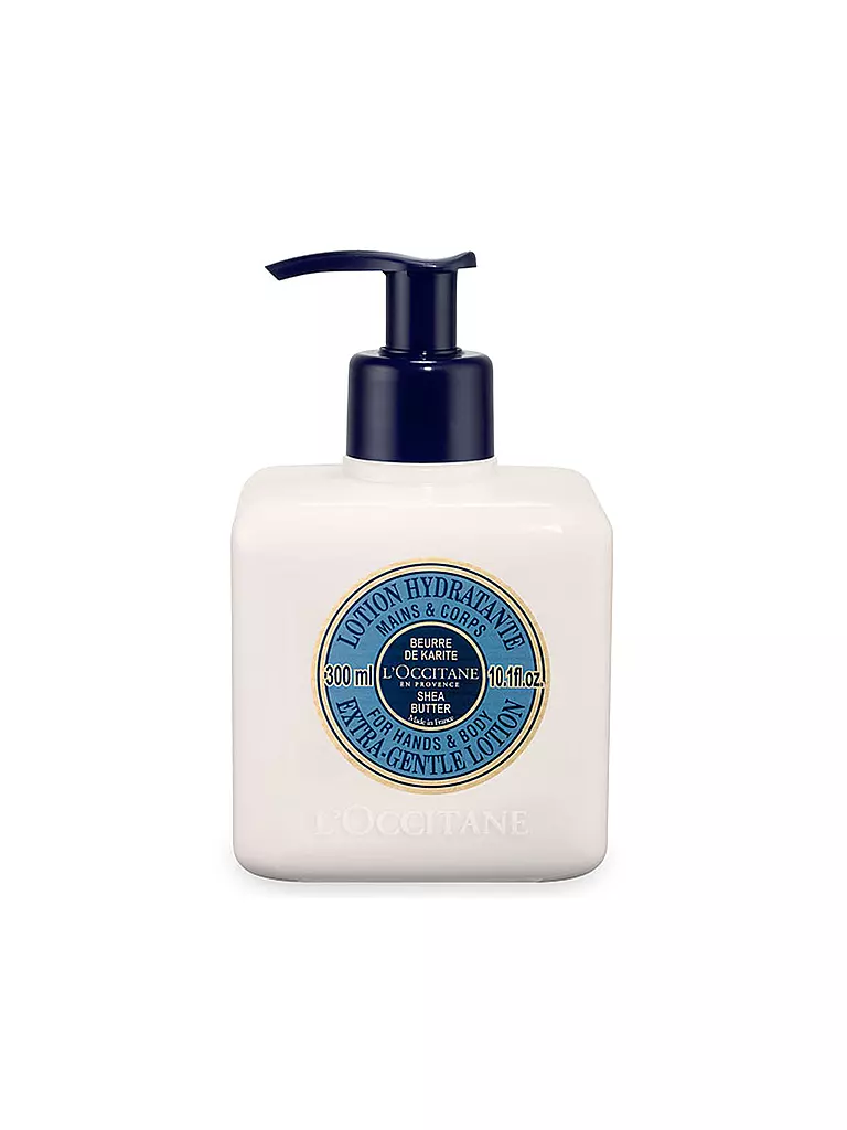 L'OCCITANE | Sheabutter Extra Sanfte Lotion für Hände und Körper 300ml | transparent