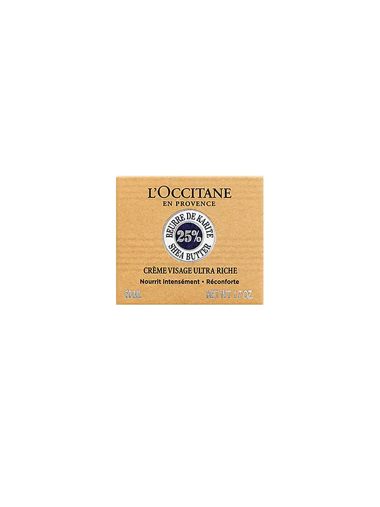 L'OCCITANE | Sheabutter Ultra Rich Gesichtscreme 50ml | keine Farbe