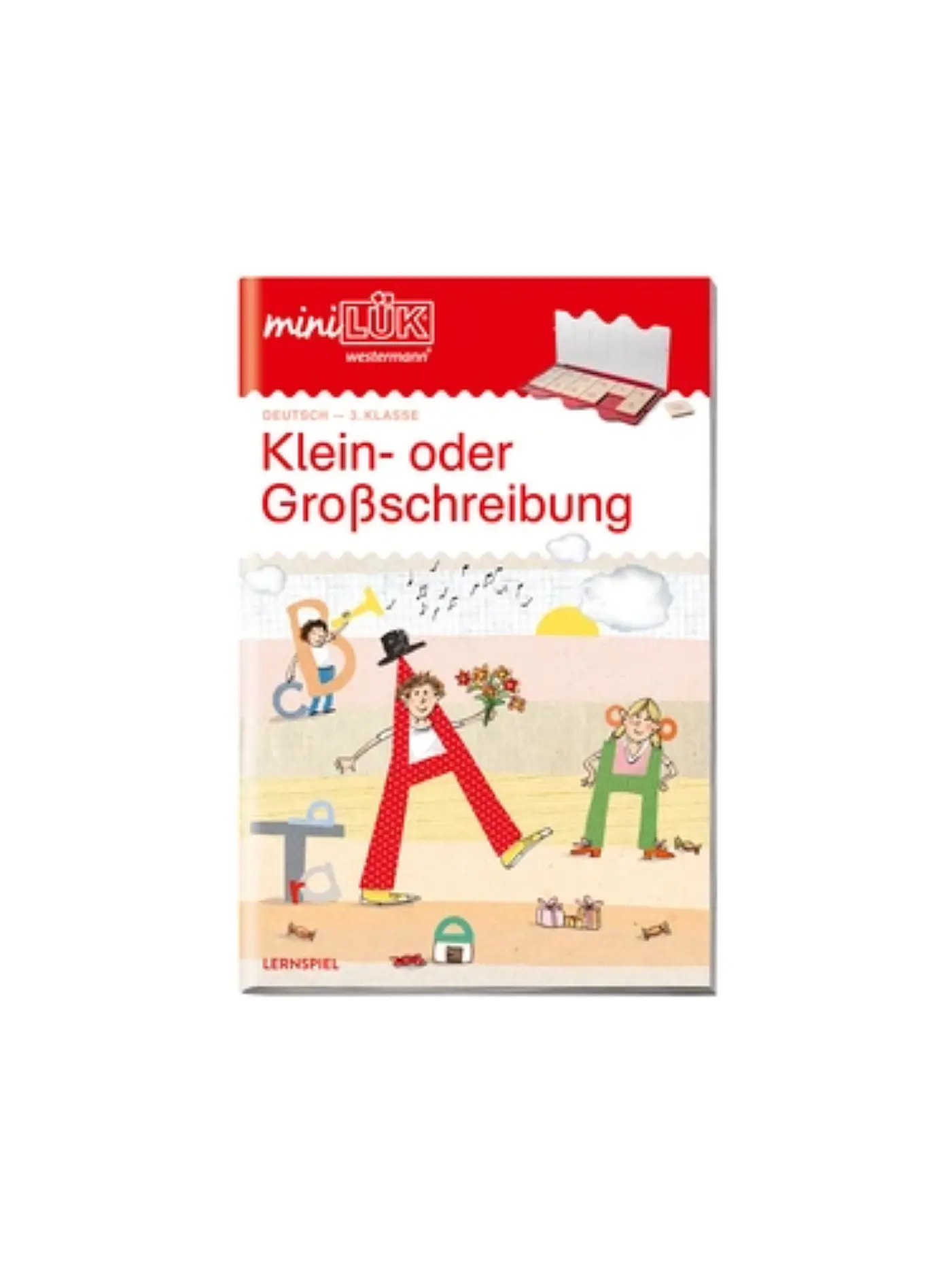 LÜK | miniLÜK - Klein- oder Großschreibung 3. Klasse | keine Farbe