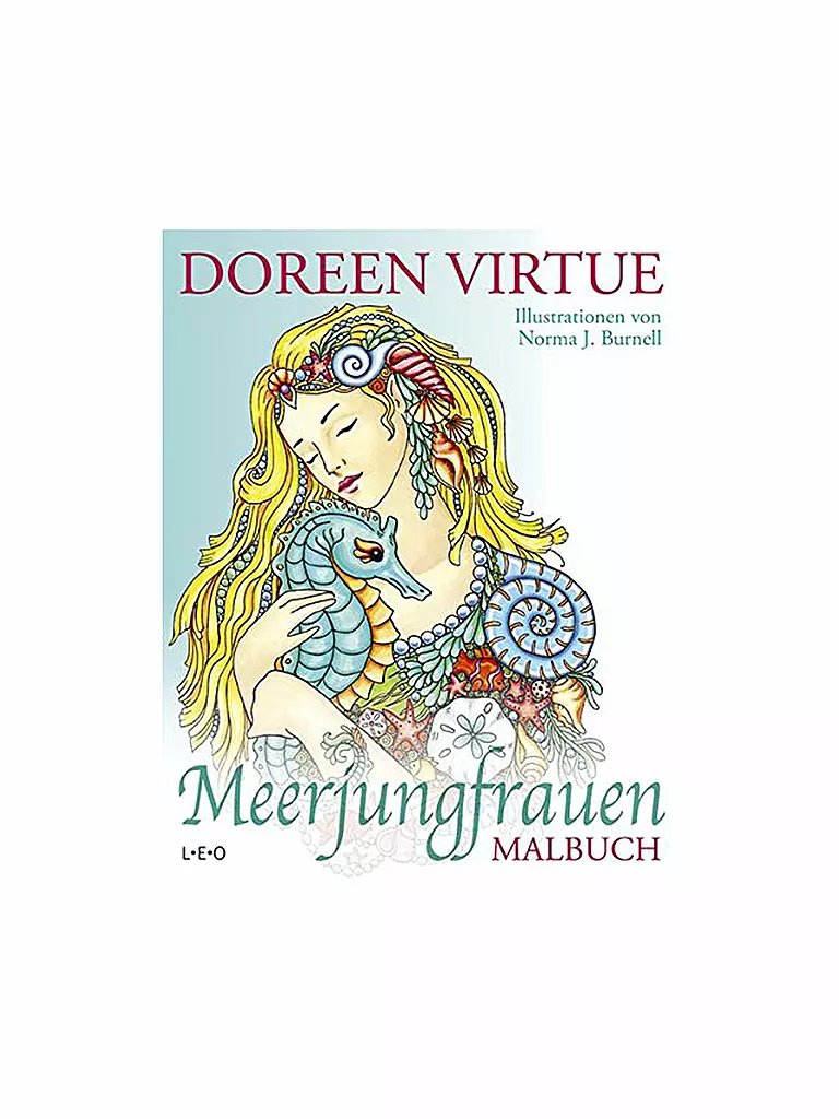 L.E.O. VERLAG | Meerjungfrauen Malbuch - Doreen Virtue | transparent