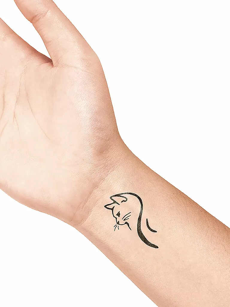 LA DOT | Tattoo Stone Medium Cat ( 80 )  | transparent