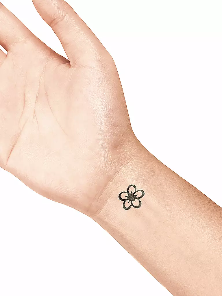LA DOT | Tattoo Stone Small Flower (70) | transparent