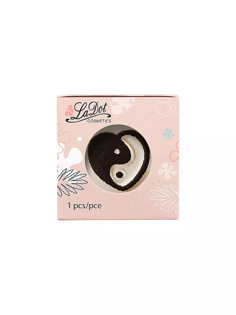 LA DOT | Tattoo Stone Small Yin Yang Heart ( 02 )  | transparent