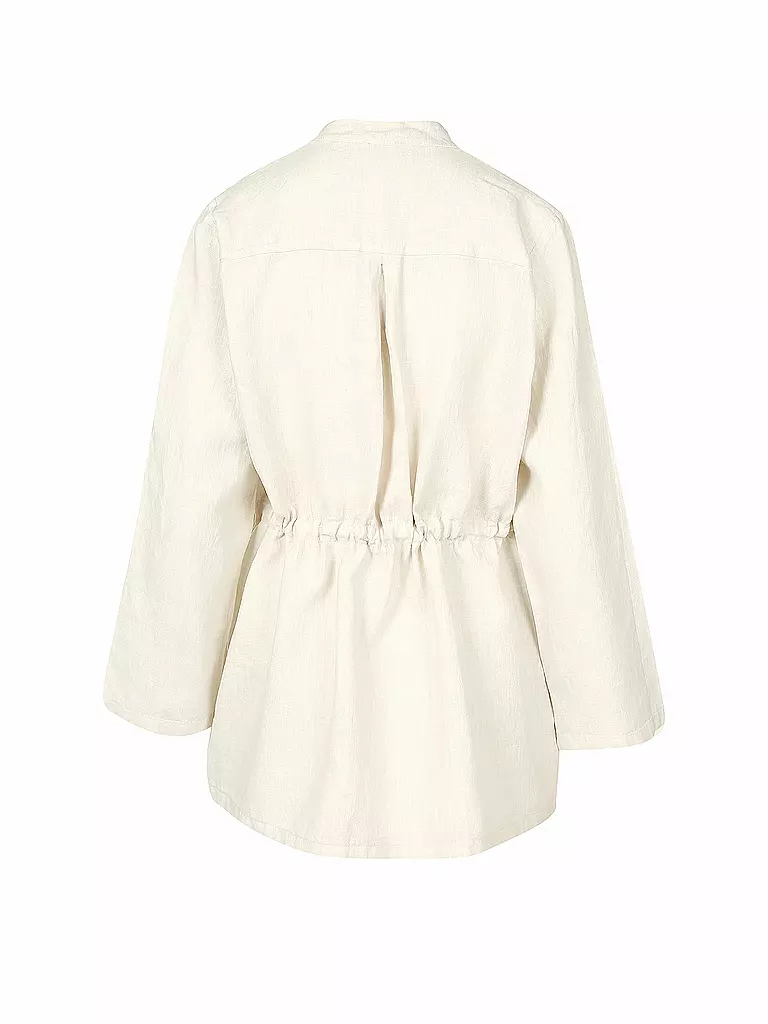 LA FEE MARABOUTEE | Leinen Blazer Leila | creme