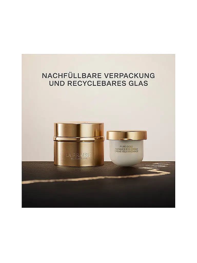 LA PRAIRIE | Augencreme - Pure Gold Radiance Eye Cream 20ml reffilable | keine Farbe