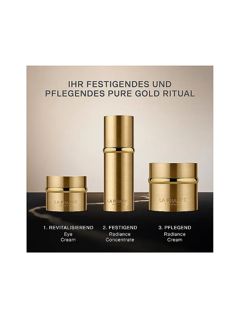 LA PRAIRIE | Augencreme - Pure Gold Radiance Eye Cream 20ml reffilable | keine Farbe