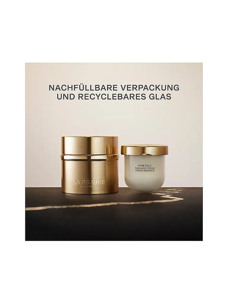 LA PRAIRIE | Gesichtscreme - Pure Gold Radiance Cream REFILL 50ml | keine Farbe