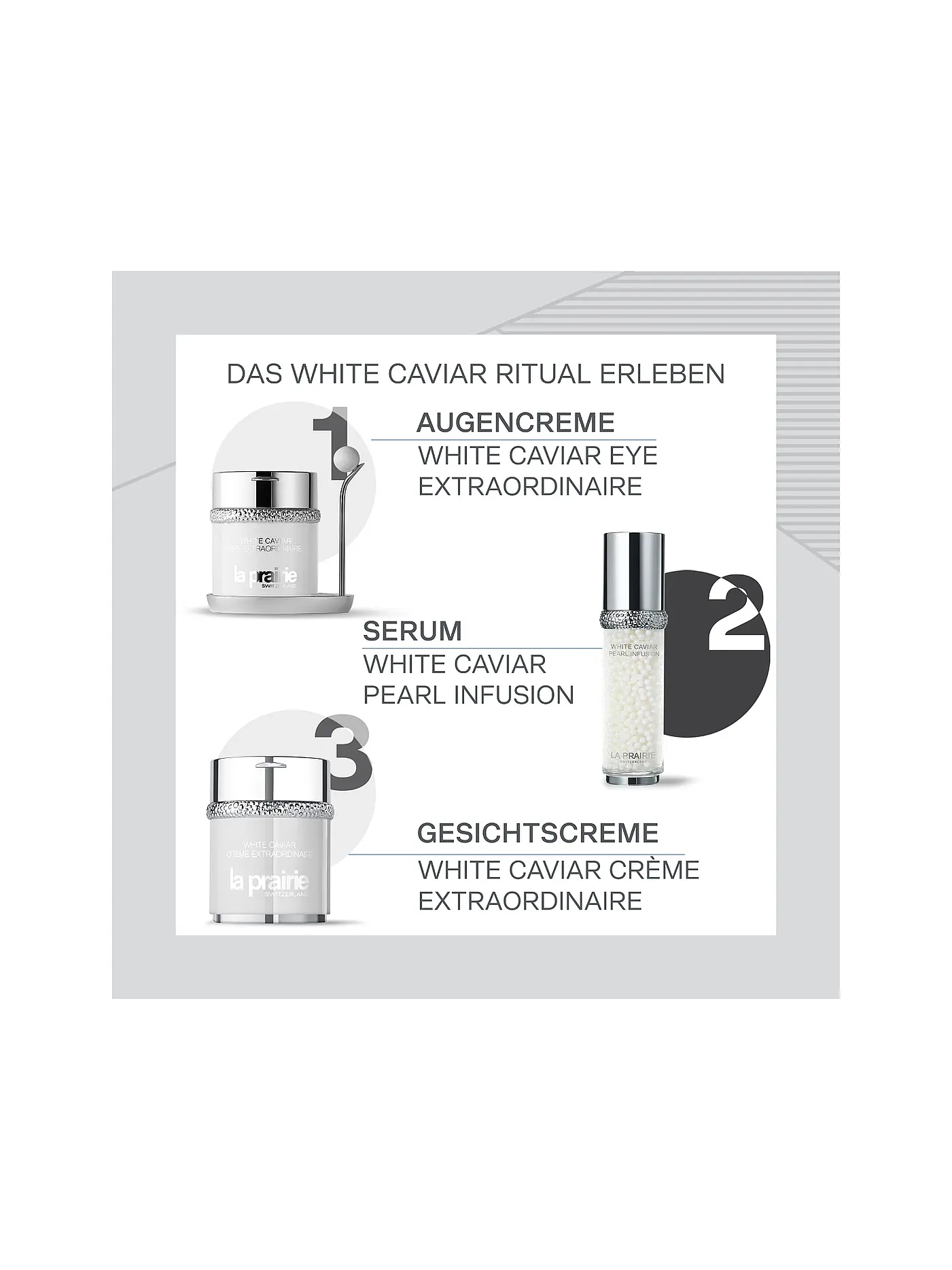 LA PRAIRIE | White Caviar Pearl Infusion Gesichtsserum 30ml | keine Farbe