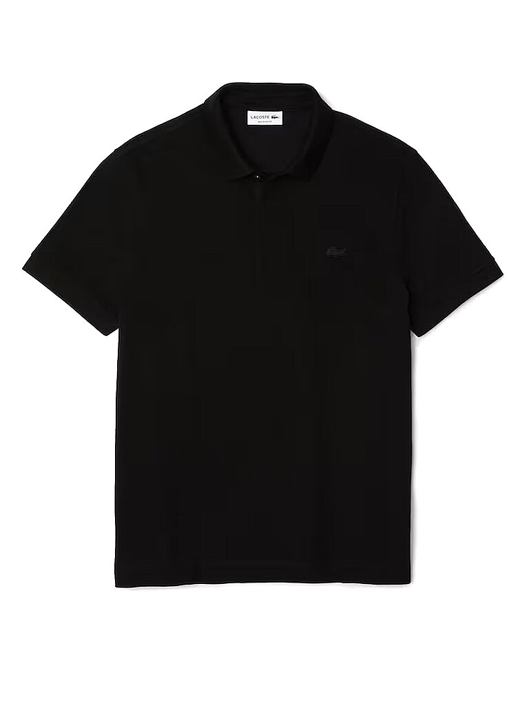 LACOSTE Poloshirt schwarz | M