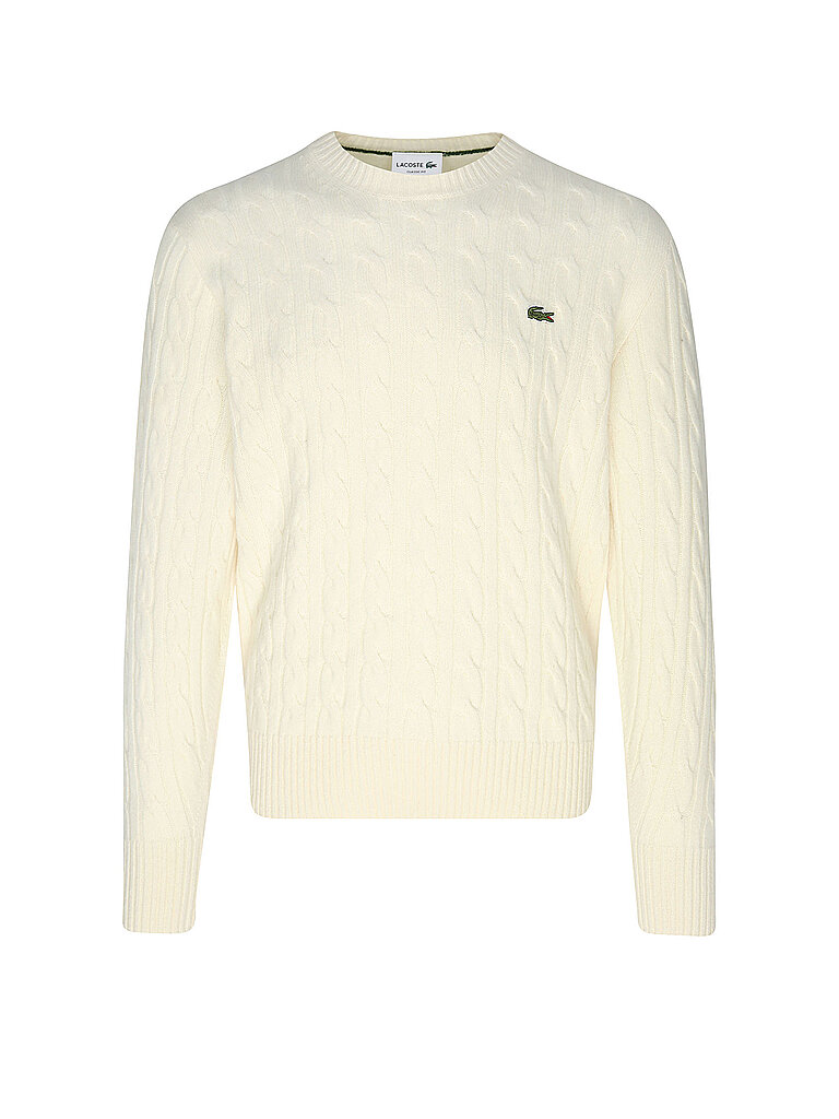 LACOSTE Pullover creme | XXL