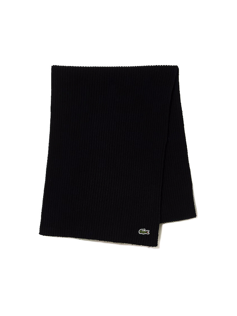 LACOSTE Schal schwarz | ONE SIZE
