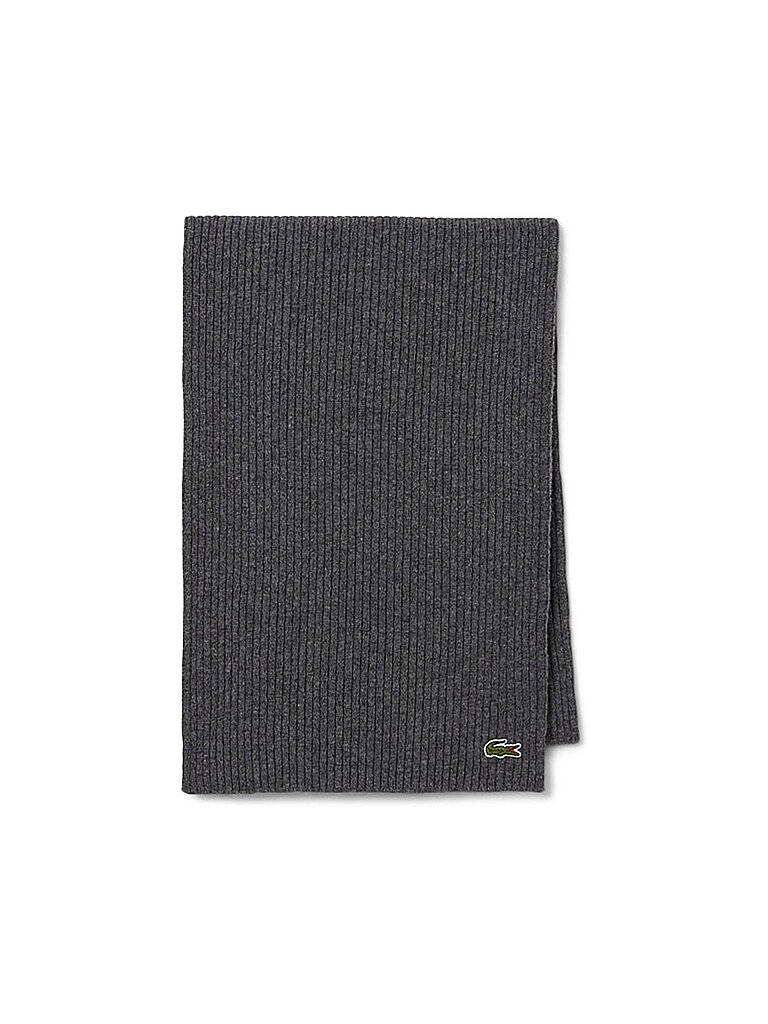 LACOSTE Schal grau | ONE SIZE