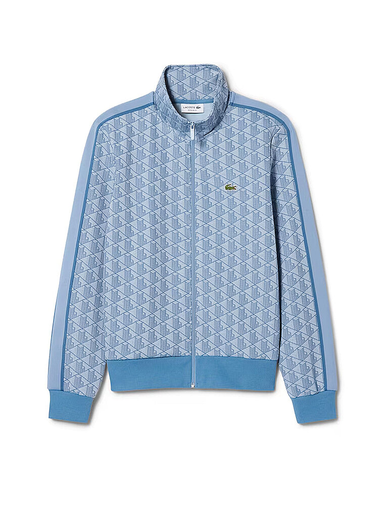 LACOSTE Sweatjacke hellblau | L