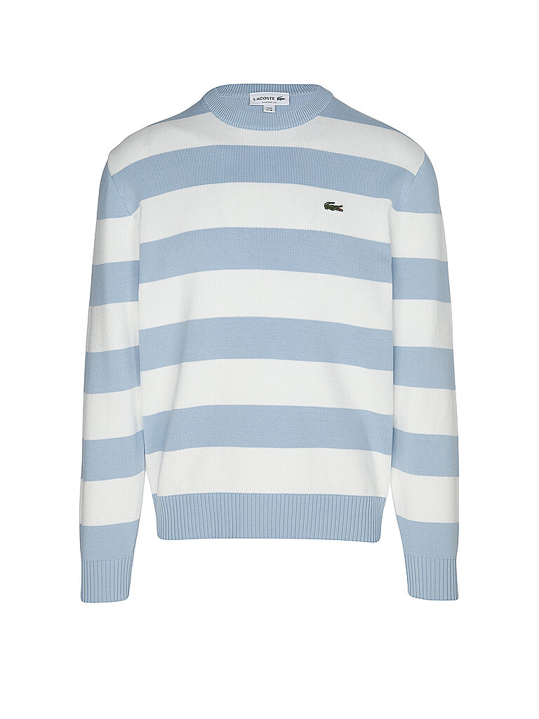 LACOSTE Pullover hellblau | M