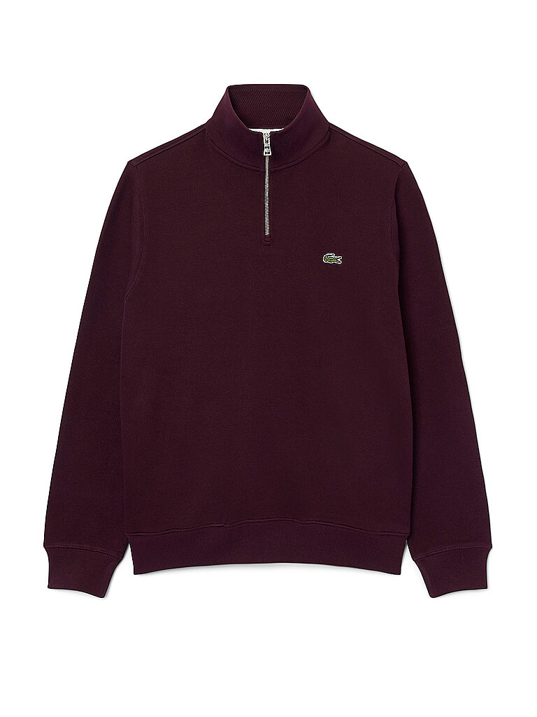 LACOSTE Troyer Sweater dunkelrot | L