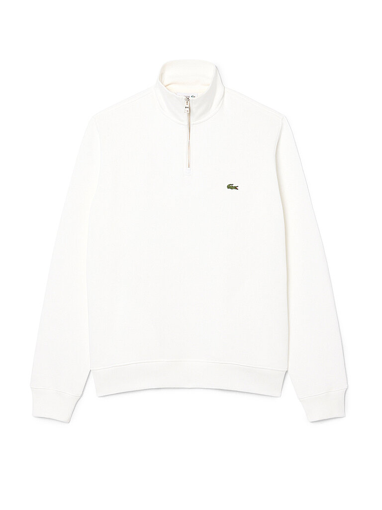 LACOSTE Troyer Sweater creme | M