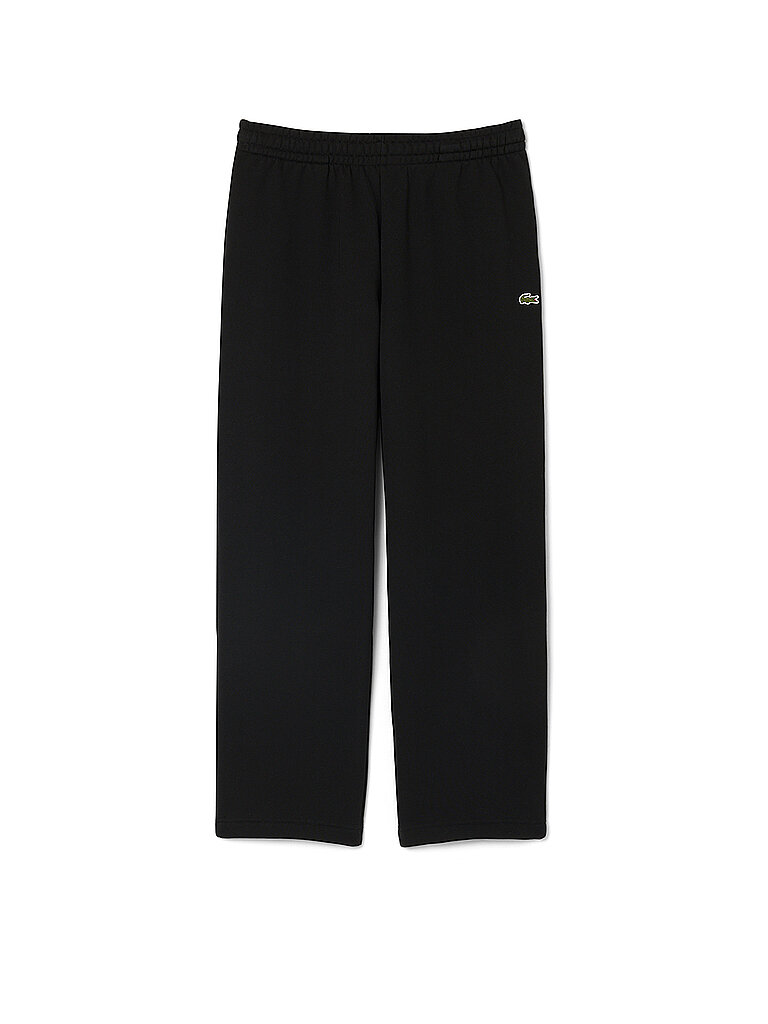 LACOSTE Jogginghose schwarz | L