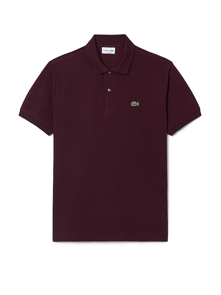 LACOSTE Poloshirt L1212 dunkelrot | L