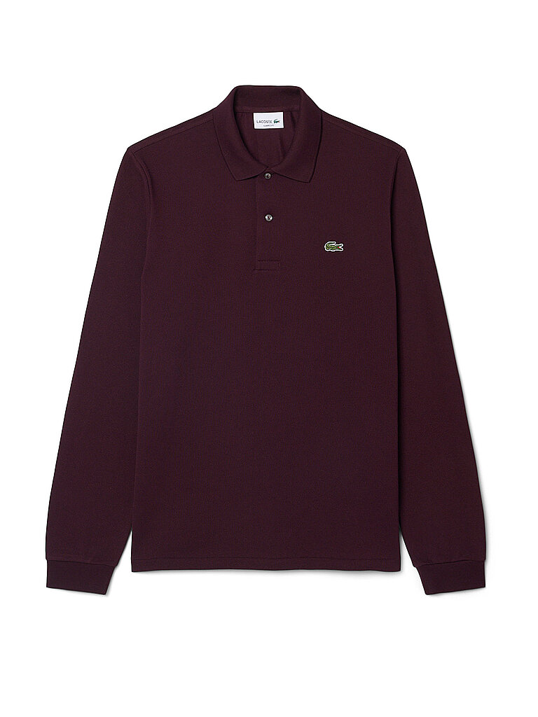 LACOSTE Poloshirt L1312 dunkelrot | L