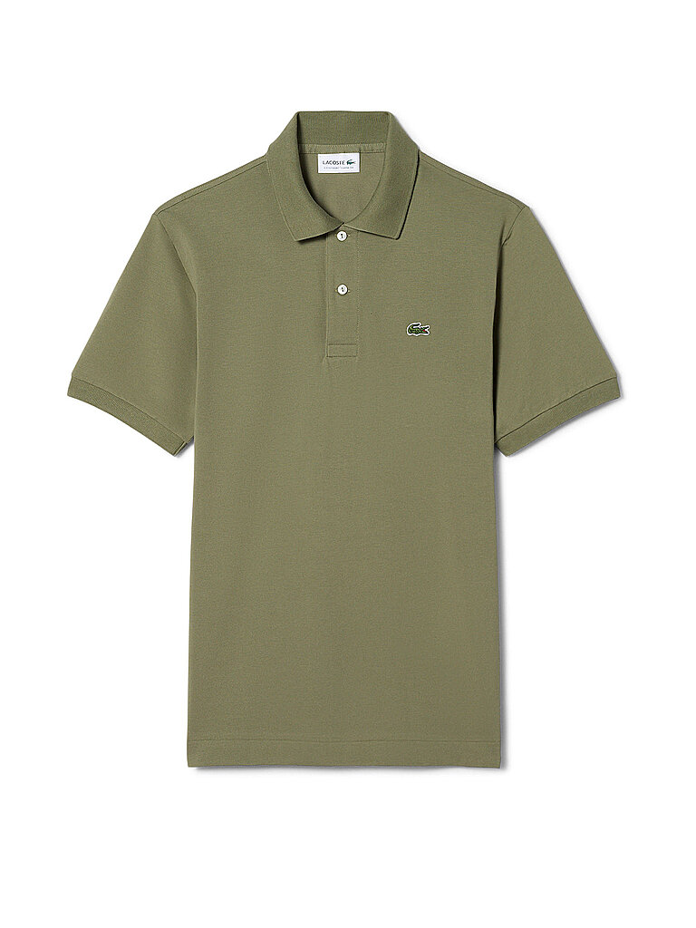 LACOSTE Poloshirt olive | L