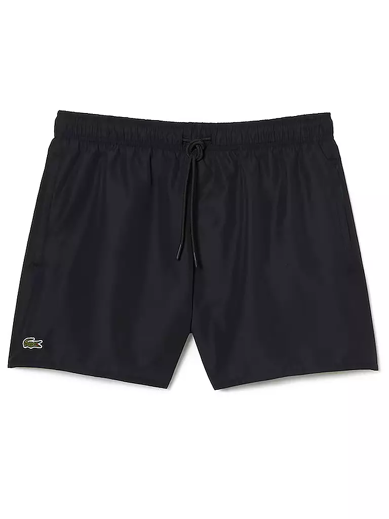 LACOSTE | Badeshorts | schwarz