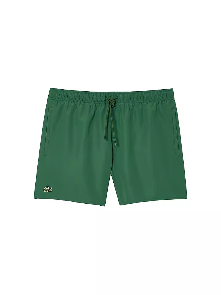 LACOSTE | Badeshorts | grün