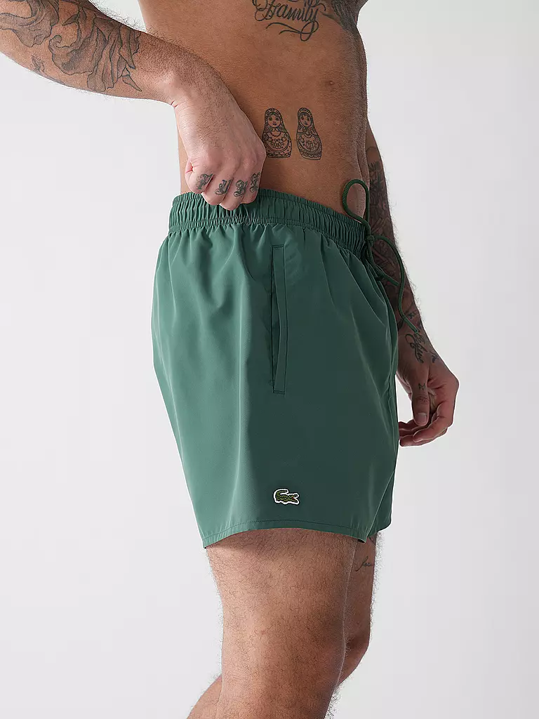 LACOSTE | Badeshorts | hellblau