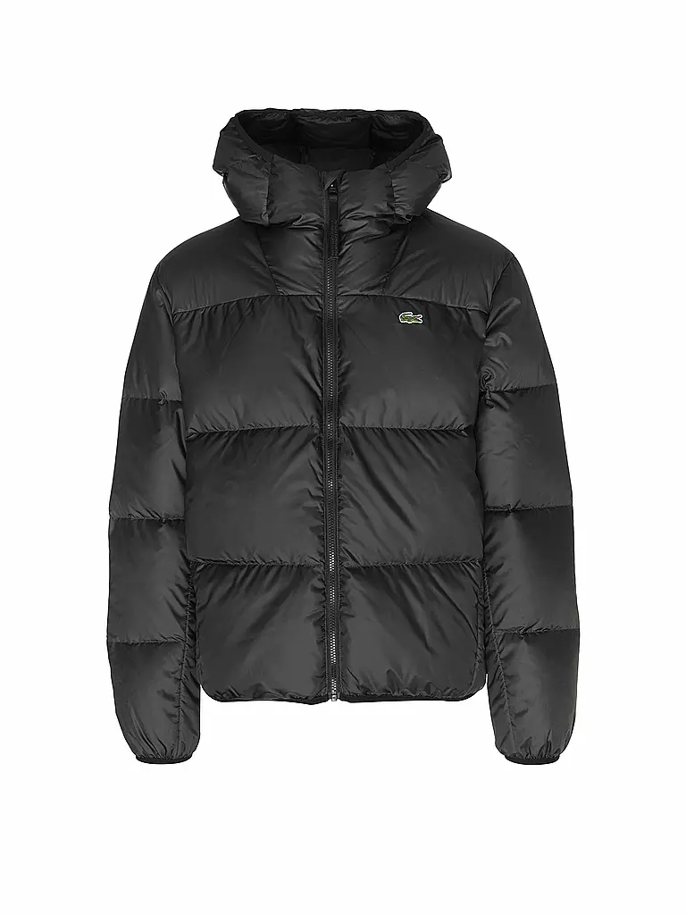 LACOSTE | Daunenjacke  | schwarz