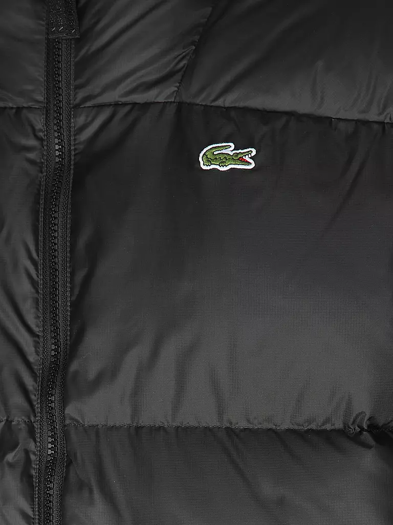 LACOSTE | Daunenjacke  | schwarz