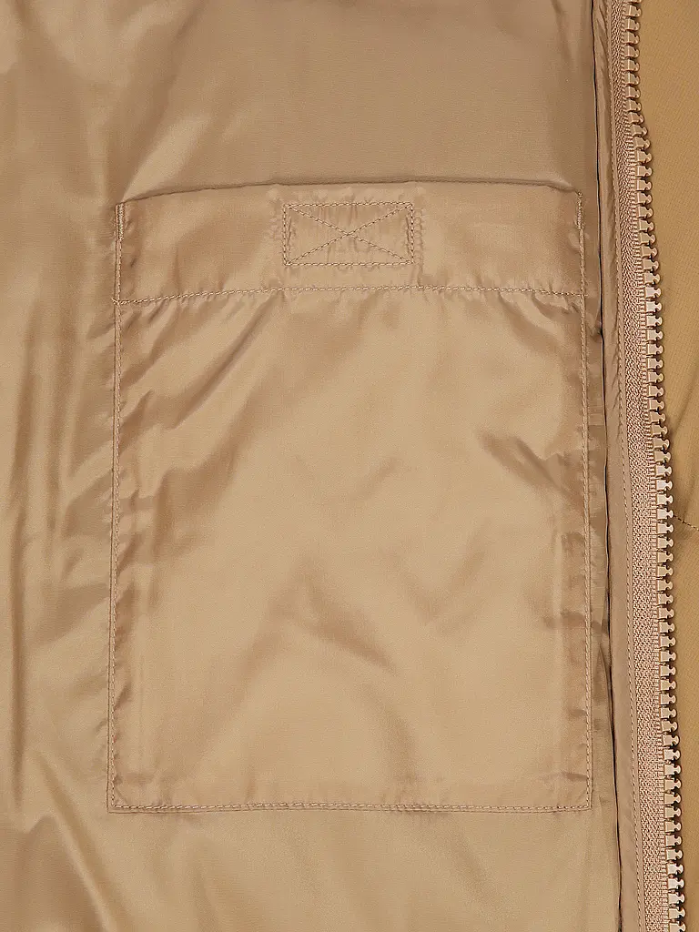 LACOSTE | Daunensteppjacke | braun