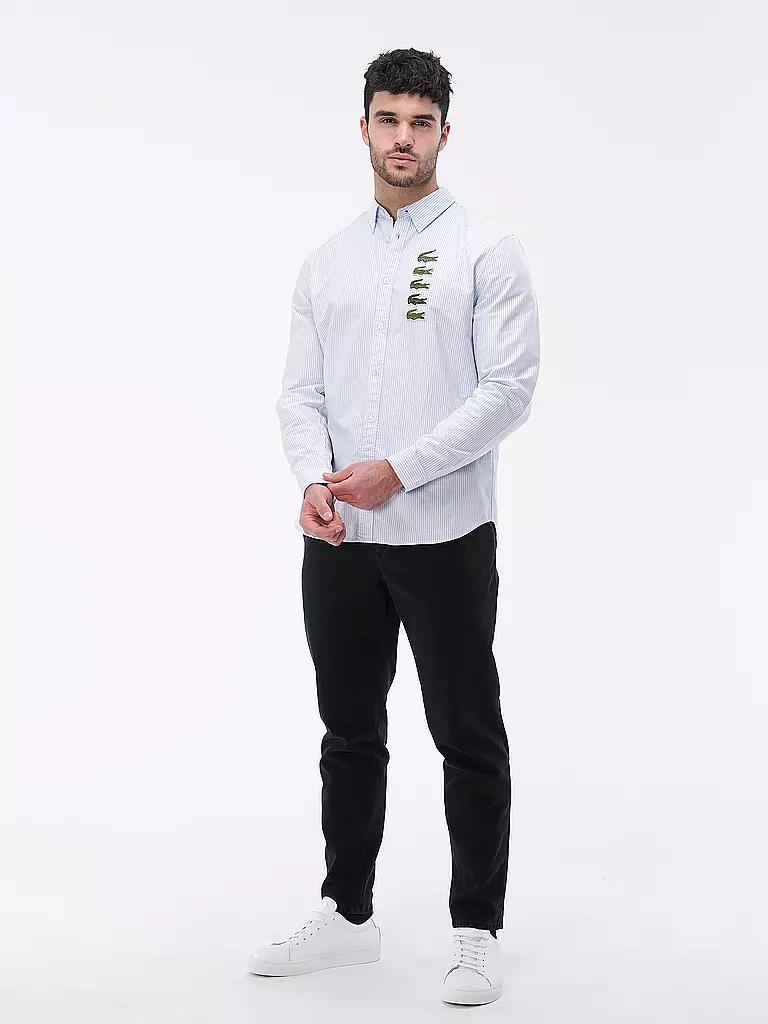 LACOSTE | Hemd Regular Fit | weiss