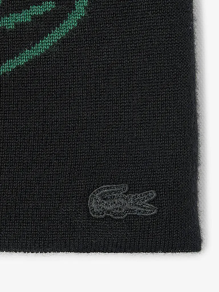 LACOSTE | Mütze - Haube  | schwarz