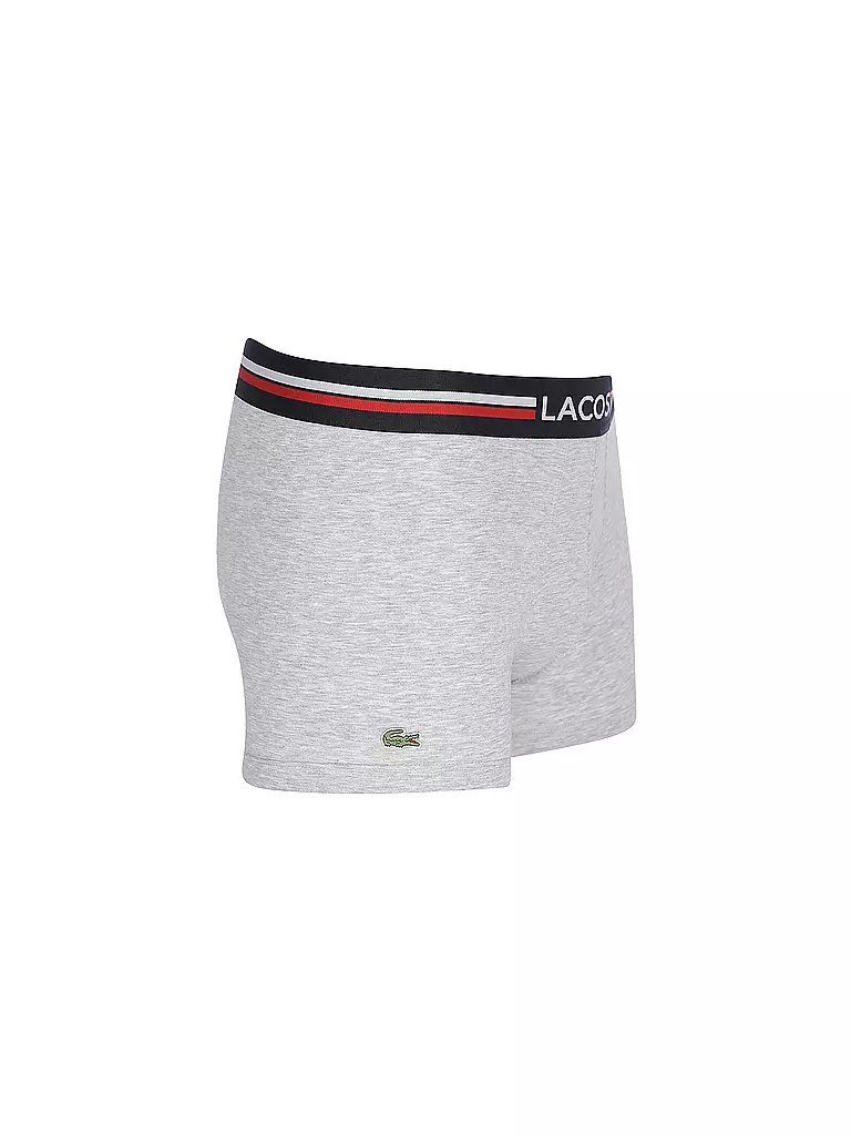 LACOSTE | Pants 3er Pkg navy grey red | bunt