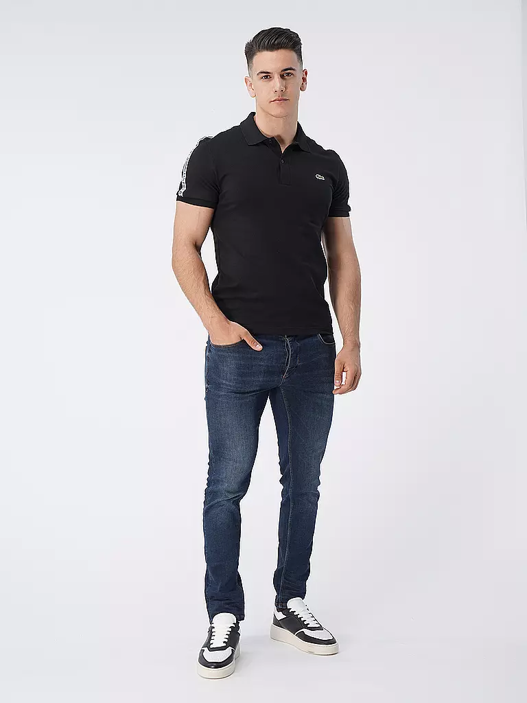 LACOSTE | Poloshirt  | schwarz