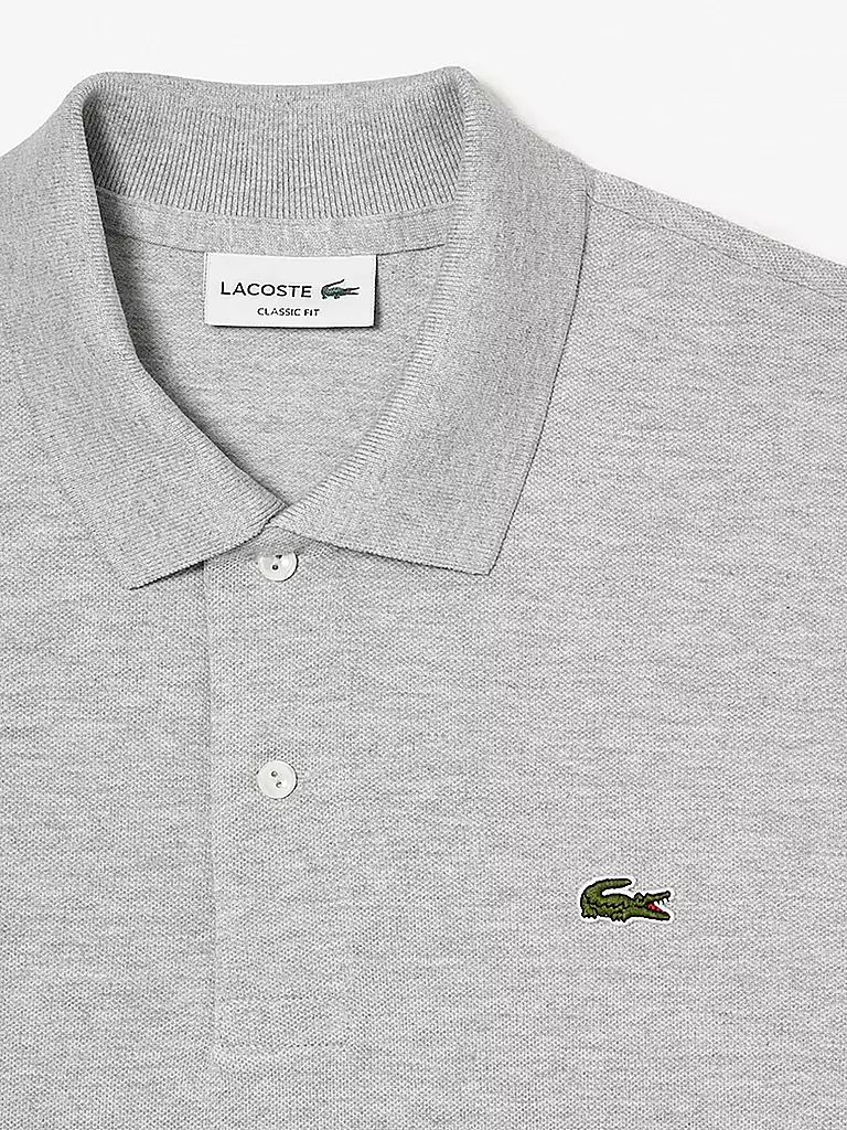 LACOSTE | Poloshirt Classic Fit  | grau